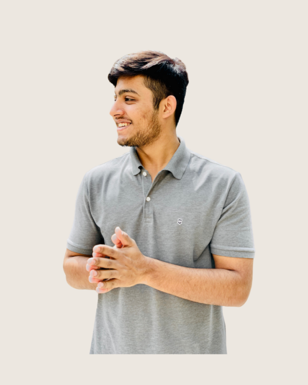 Le polo mark gris