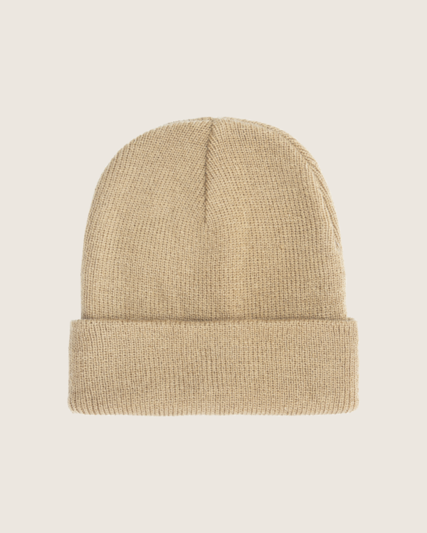Bonnet en coton beige