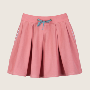 Jupe Aurore en coton rose