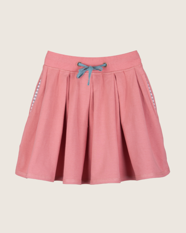 Jupe Aurore en coton rose