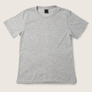 T-shirt Bob en lin gris